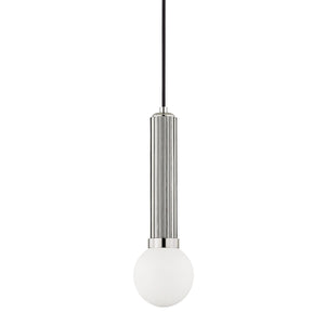 Hudson Valley - 5104-PN - One Light Pendant - Reade - Polished Nickel