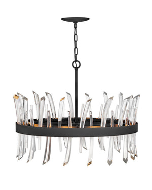 Fredrick Ramond - FR30904BLK - LED Chandelier - Revel - Black