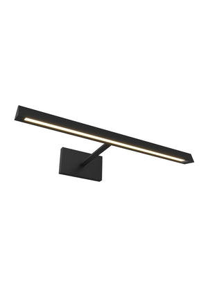 Visual Comfort Modern - 700DES18B-LED930-277 - LED Wall Sconce - Dessau - Nightshade Black