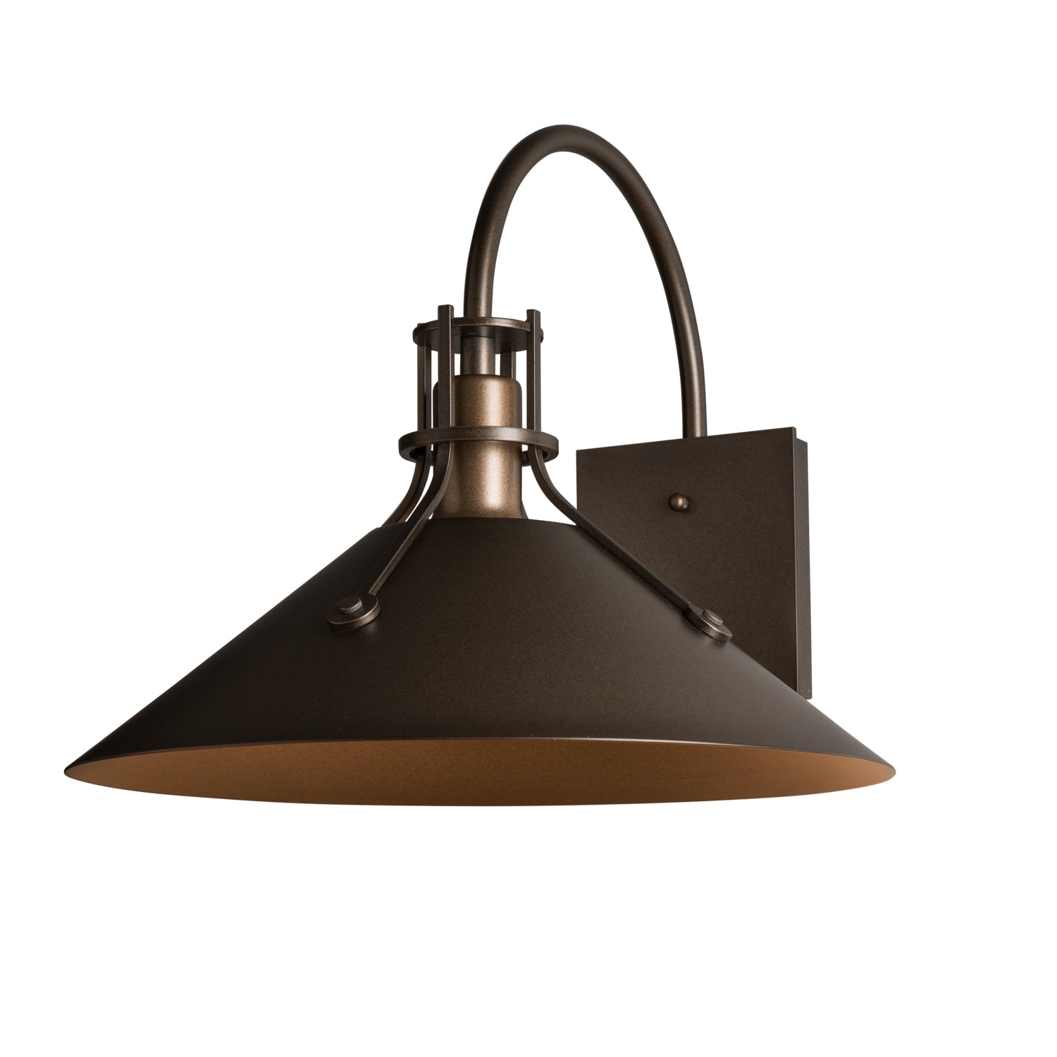 Hubbardton Forge - 302713-SKT-75 - One Light Outdoor Wall Sconce - Henry - Coastal Bronze