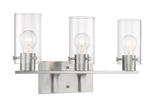 Nuvo Lighting - 60-7173 - Three Light Vanity - Sommerset - Brushed Nickel