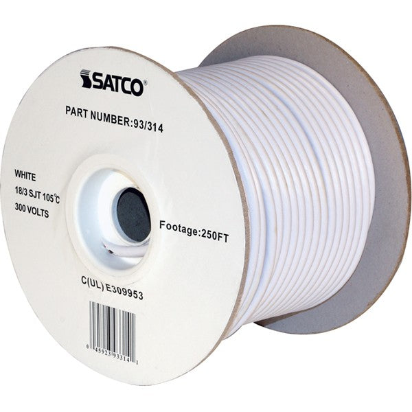 Satco - 93-314 - Bulk Wire - White