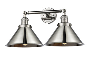 Innovations - 208-PN-M10-PN - Two Light Bath Vanity - Franklin Restoration - Polished Nickel