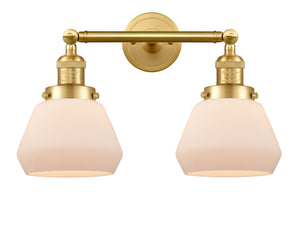 Innovations - 208-SG-G171 - Two Light Bath Vanity - Franklin Restoration - Satin Gold