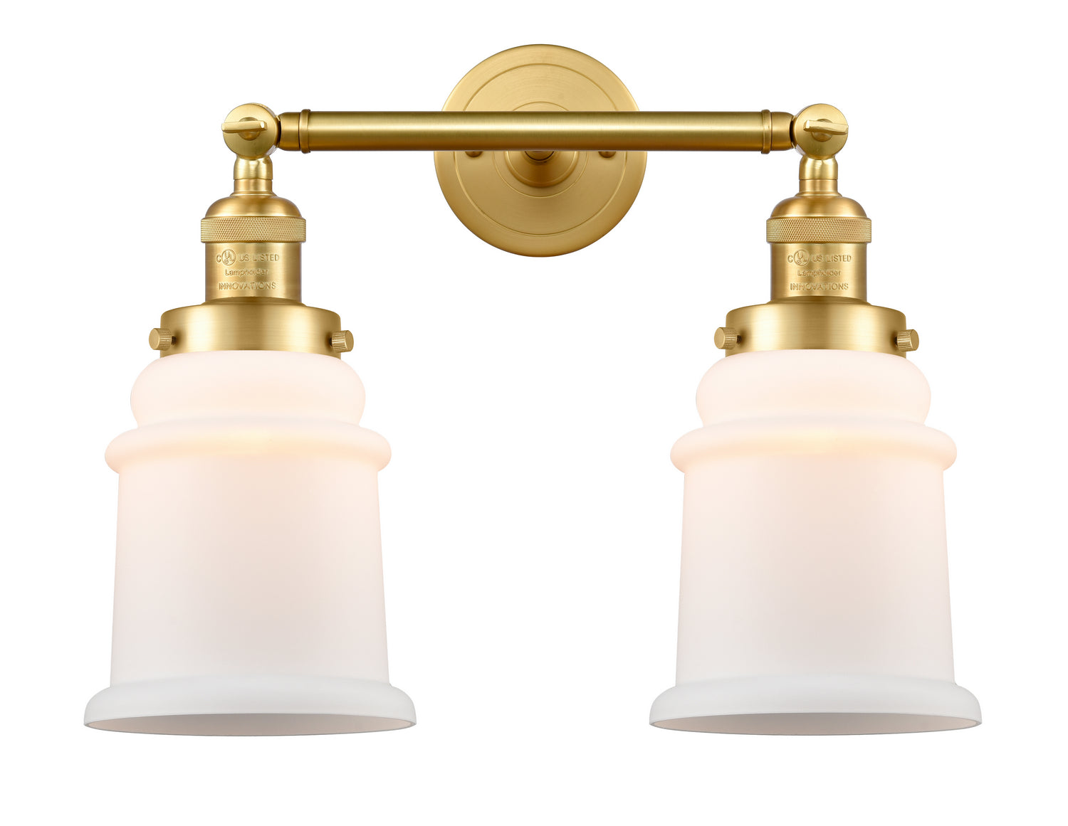 Innovations - 208-SG-G181 - Two Light Bath Vanity - Franklin Restoration - Satin Gold