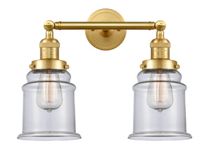 Innovations - 208-SG-G182 - Two Light Bath Vanity - Franklin Restoration - Satin Gold