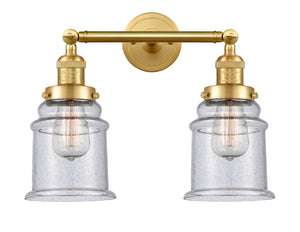 Innovations - 208-SG-G184 - Two Light Bath Vanity - Franklin Restoration - Satin Gold