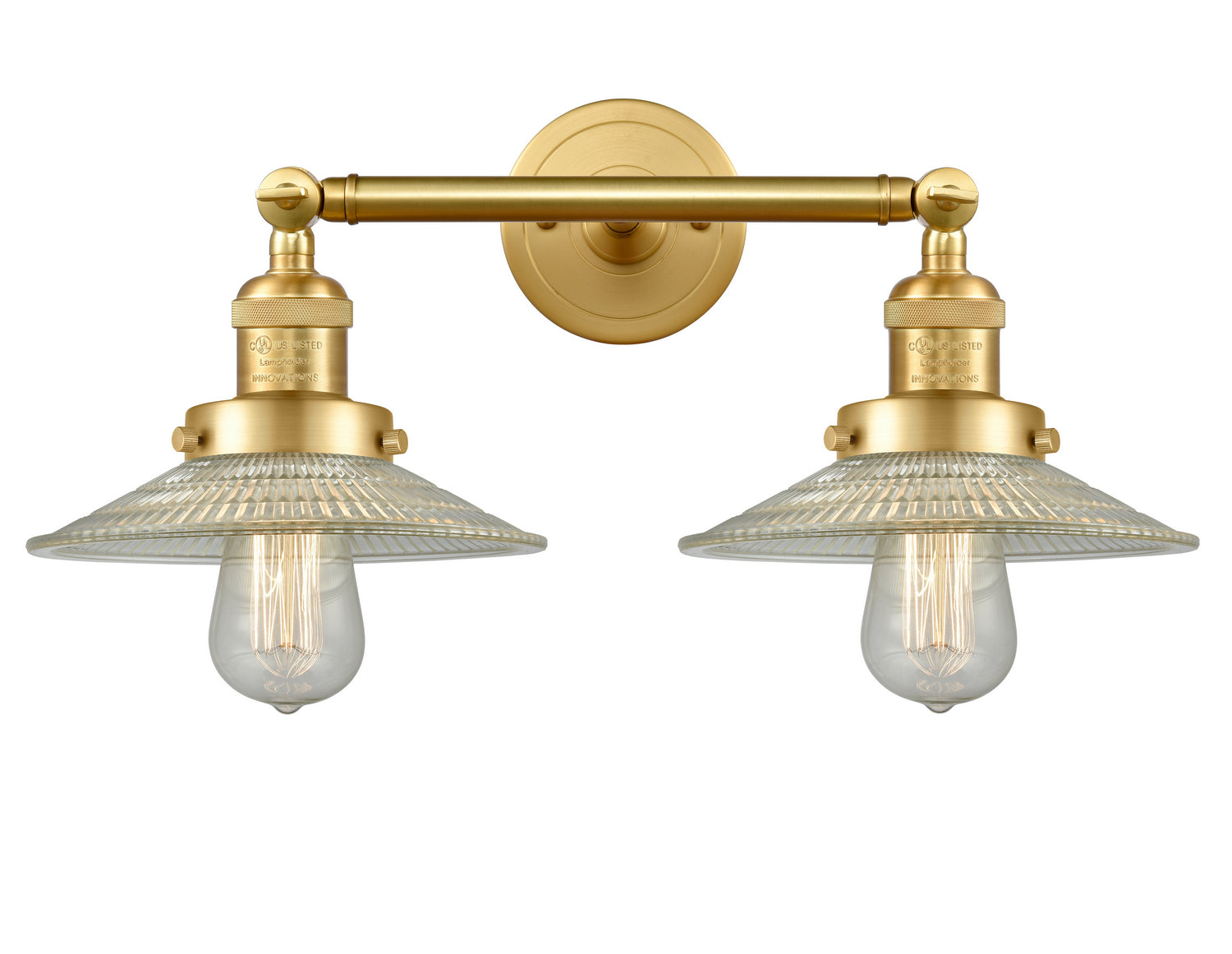 Innovations - 208-SG-G2 - Two Light Bath Vanity - Franklin Restoration - Satin Gold