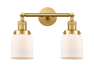 Innovations - 208-SG-G51 - Two Light Bath Vanity - Franklin Restoration - Satin Gold