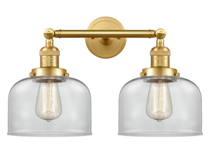 Innovations - 208-SG-G72 - Two Light Bath Vanity - Franklin Restoration - Satin Gold