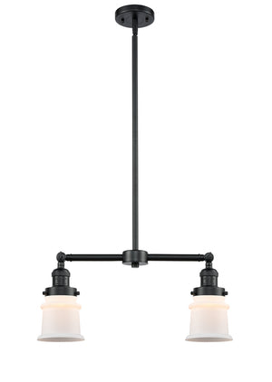 Innovations - 209-OB-G181S - Two Light Island Pendant - Franklin Restoration - Oil Rubbed Bronze