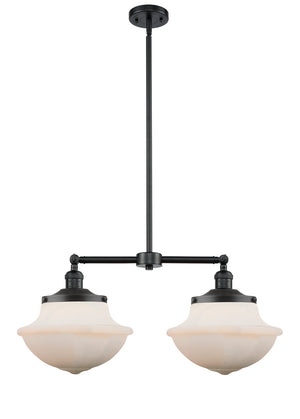 Innovations - 209-OB-G541 - Two Light Island Pendant - Franklin Restoration - Oil Rubbed Bronze