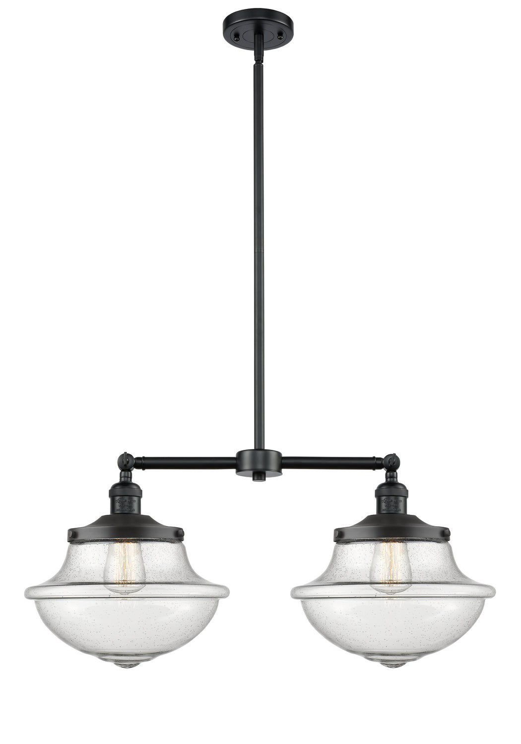 Innovations - 209-OB-G544 - Two Light Island Pendant - Franklin Restoration - Oil Rubbed Bronze