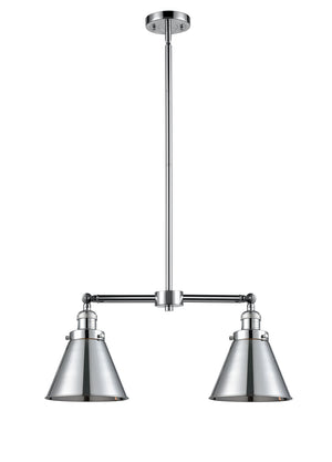 Innovations - 209-PC-M13-PC - Two Light Island Pendant - Franklin Restoration - Polished Chrome