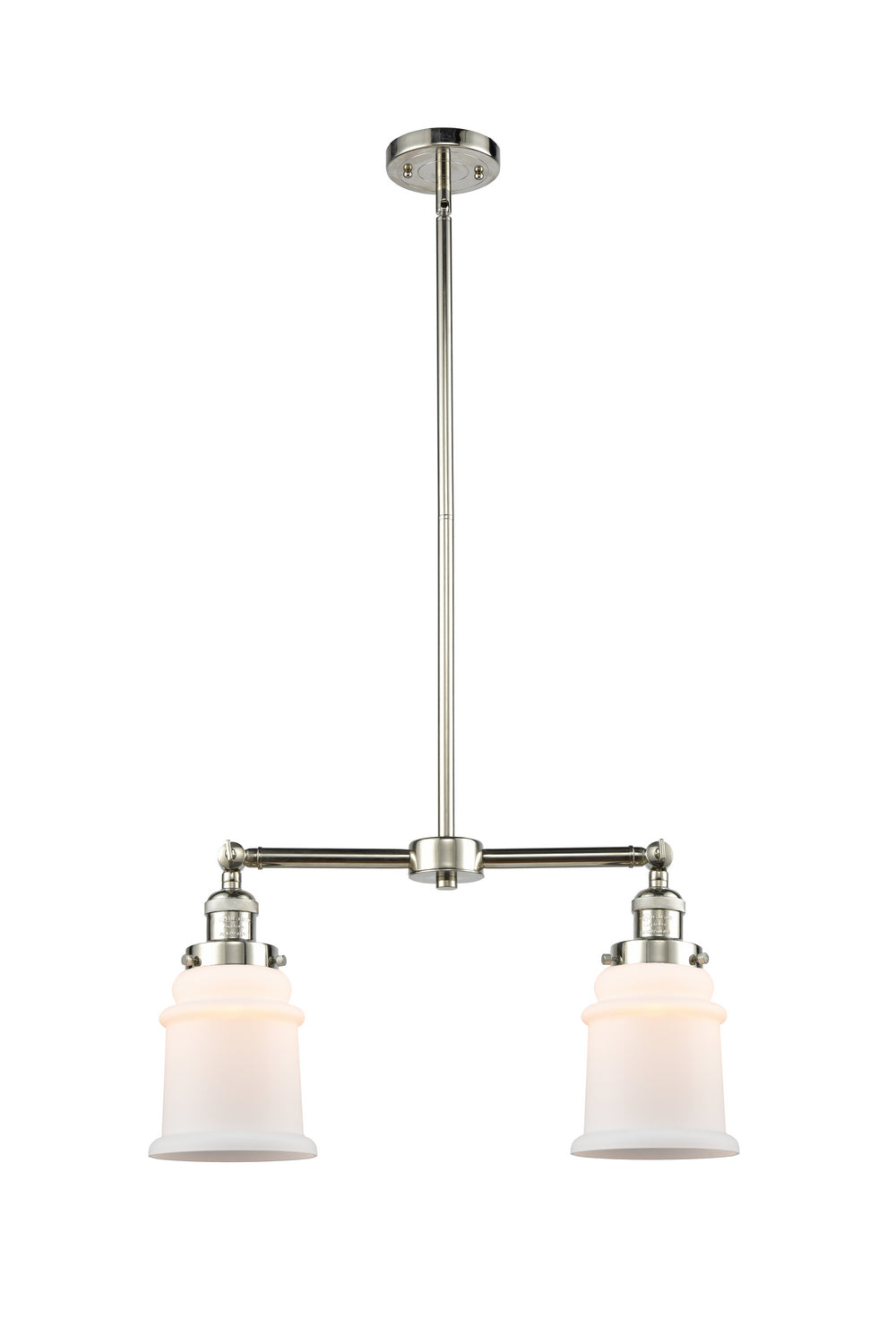 Innovations - 209-PN-G181 - Two Light Island Pendant - Franklin Restoration - Polished Nickel