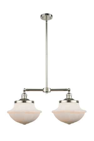 Innovations - 209-PN-G541 - Two Light Island Pendant - Franklin Restoration - Polished Nickel