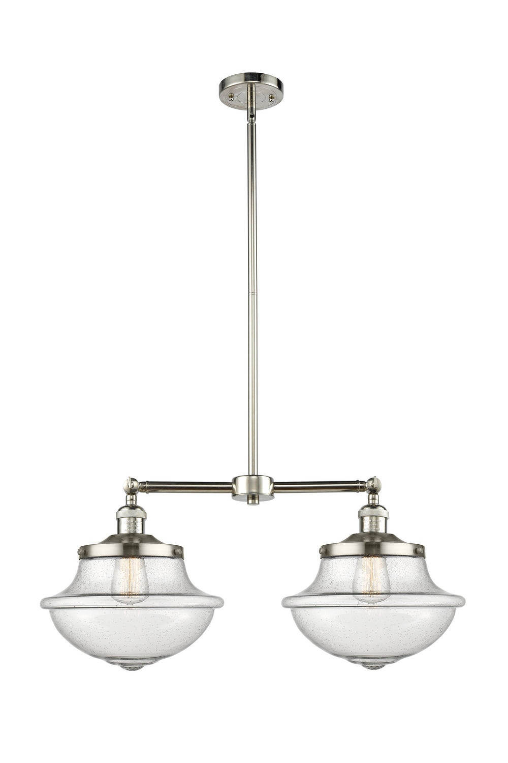 Innovations - 209-PN-G544 - Two Light Island Pendant - Franklin Restoration - Polished Nickel