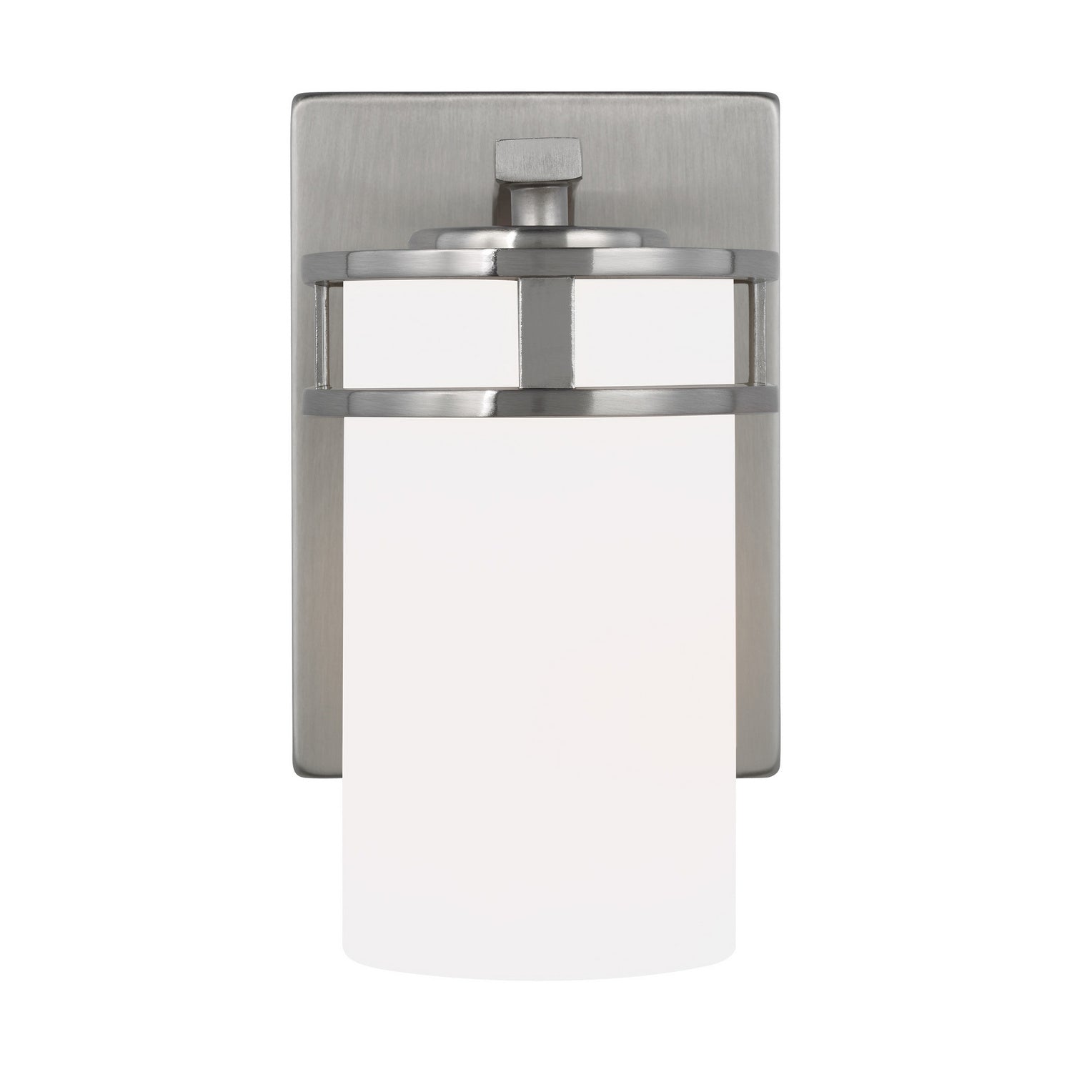 Generation Lighting. - 4121601-962 - One Light Wall / Bath Sconce - Robie - Brushed Nickel