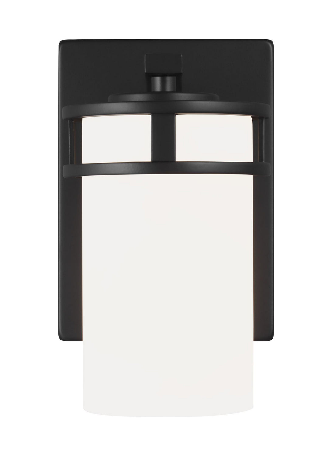 Generation Lighting. - 4121601EN3-112 - One Light Wall / Bath Sconce - Robie - Midnight Black