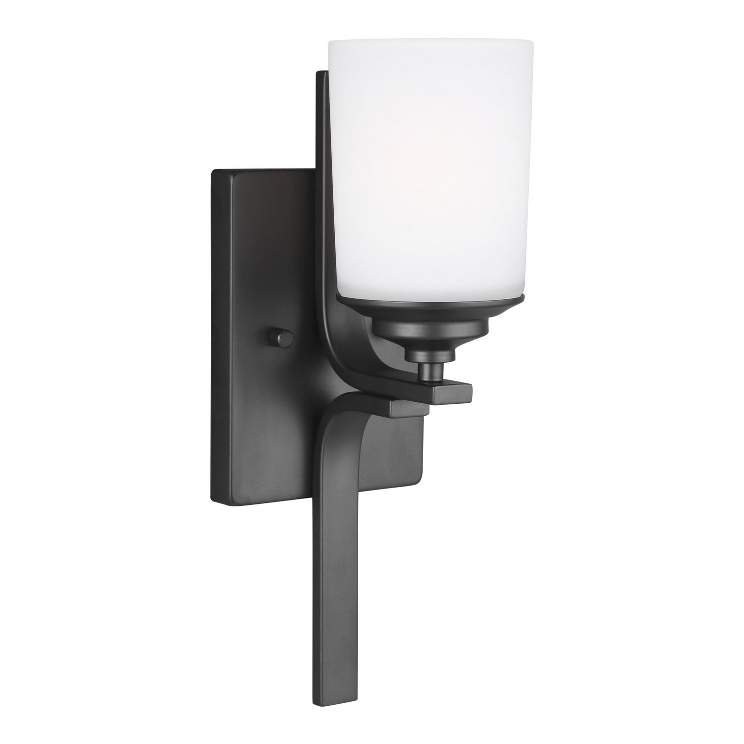 Generation Lighting. - 4130701-112 - One Light Wall / Bath Sconce - Kemal - Midnight Black