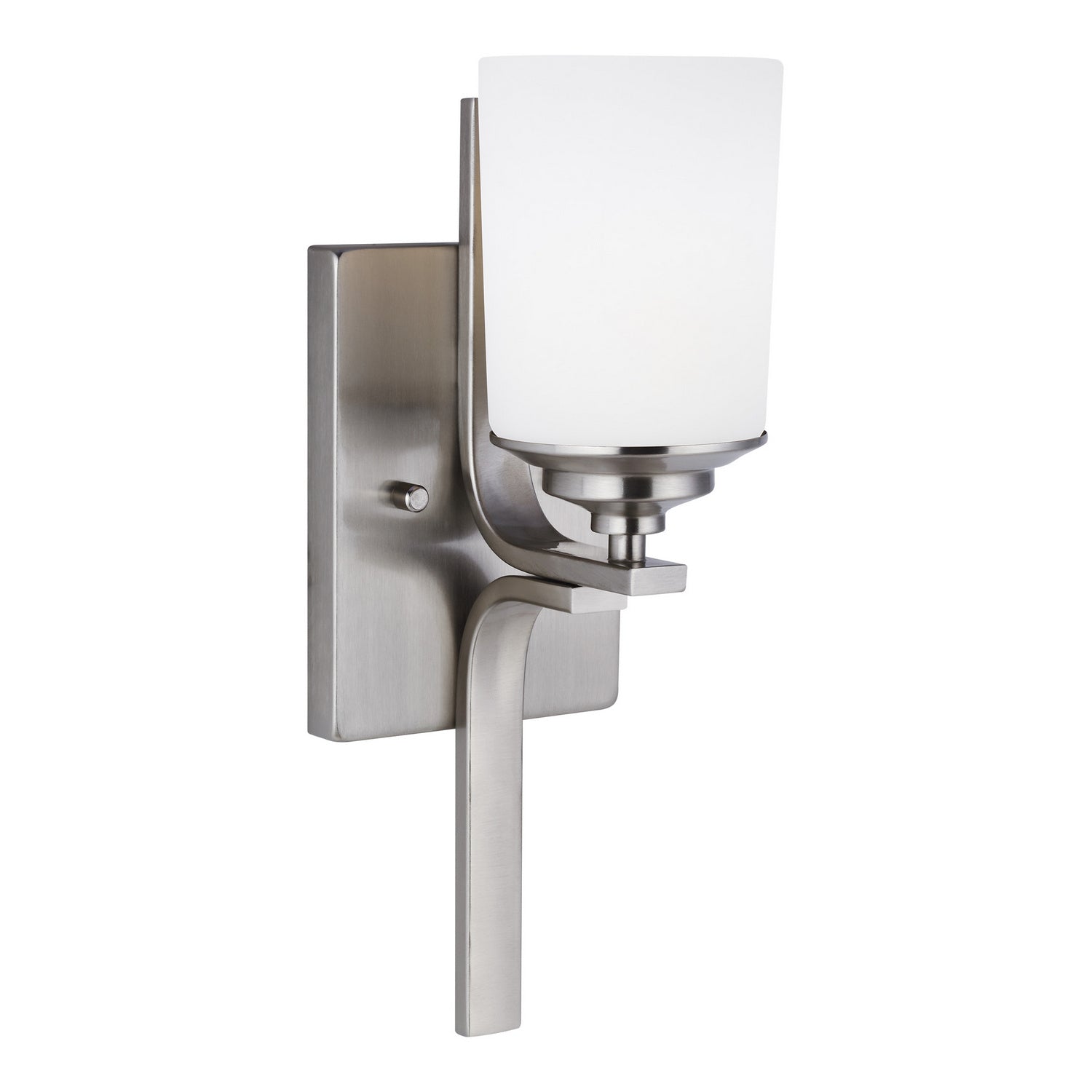 Generation Lighting. - 4130701-962 - One Light Wall / Bath Sconce - Kemal - Brushed Nickel