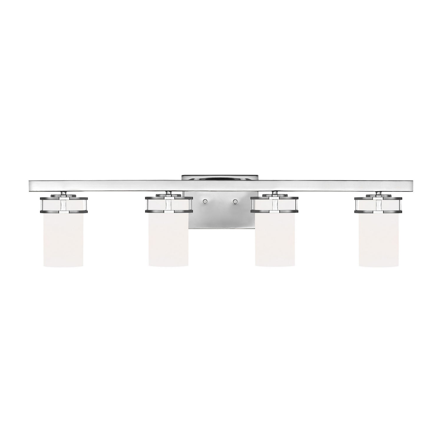 Generation Lighting. - 4421604-05 - Four Light Wall / Bath - Robie - Chrome