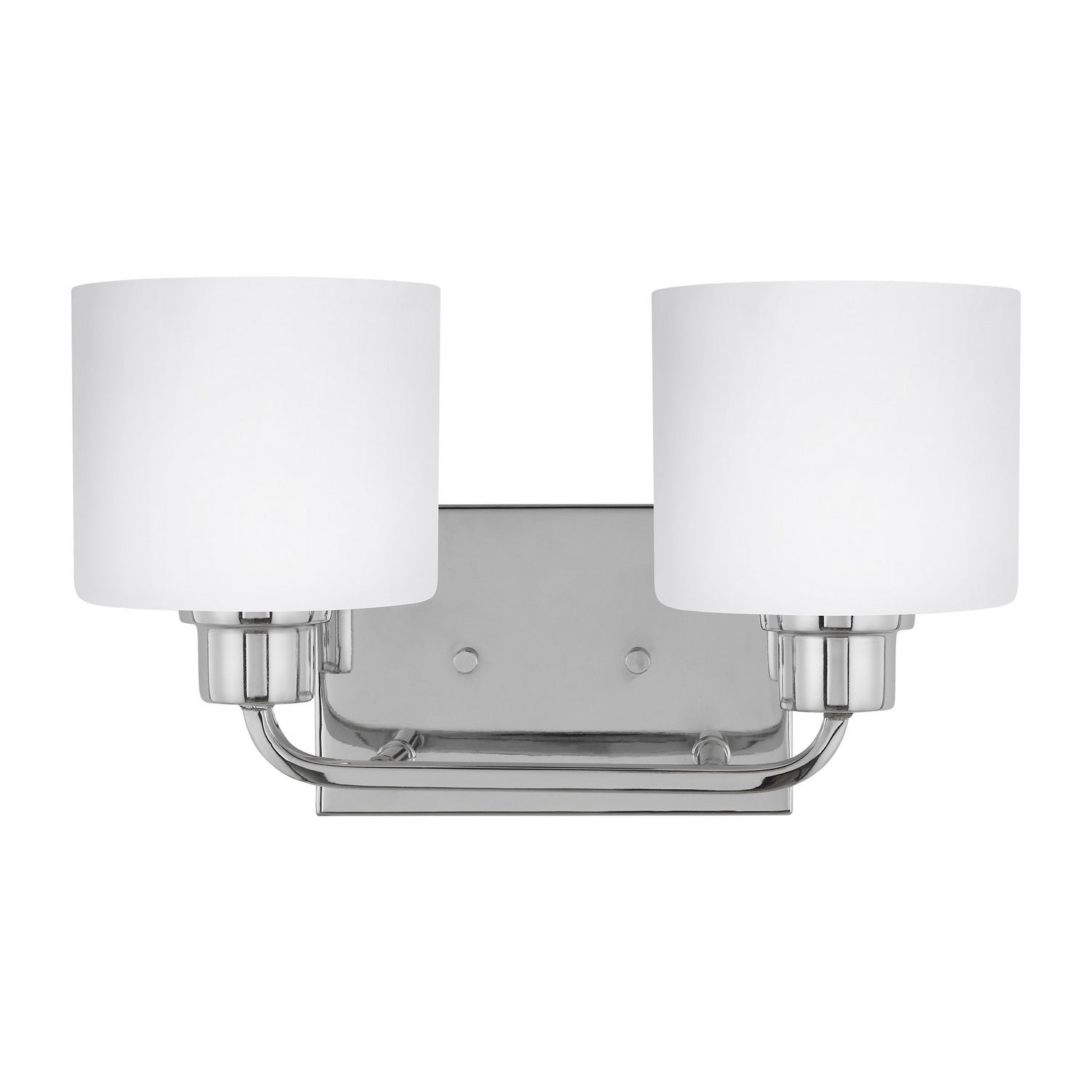 Generation Lighting. - 4428802-05 - Two Light Wall / Bath - Canfield - Chrome