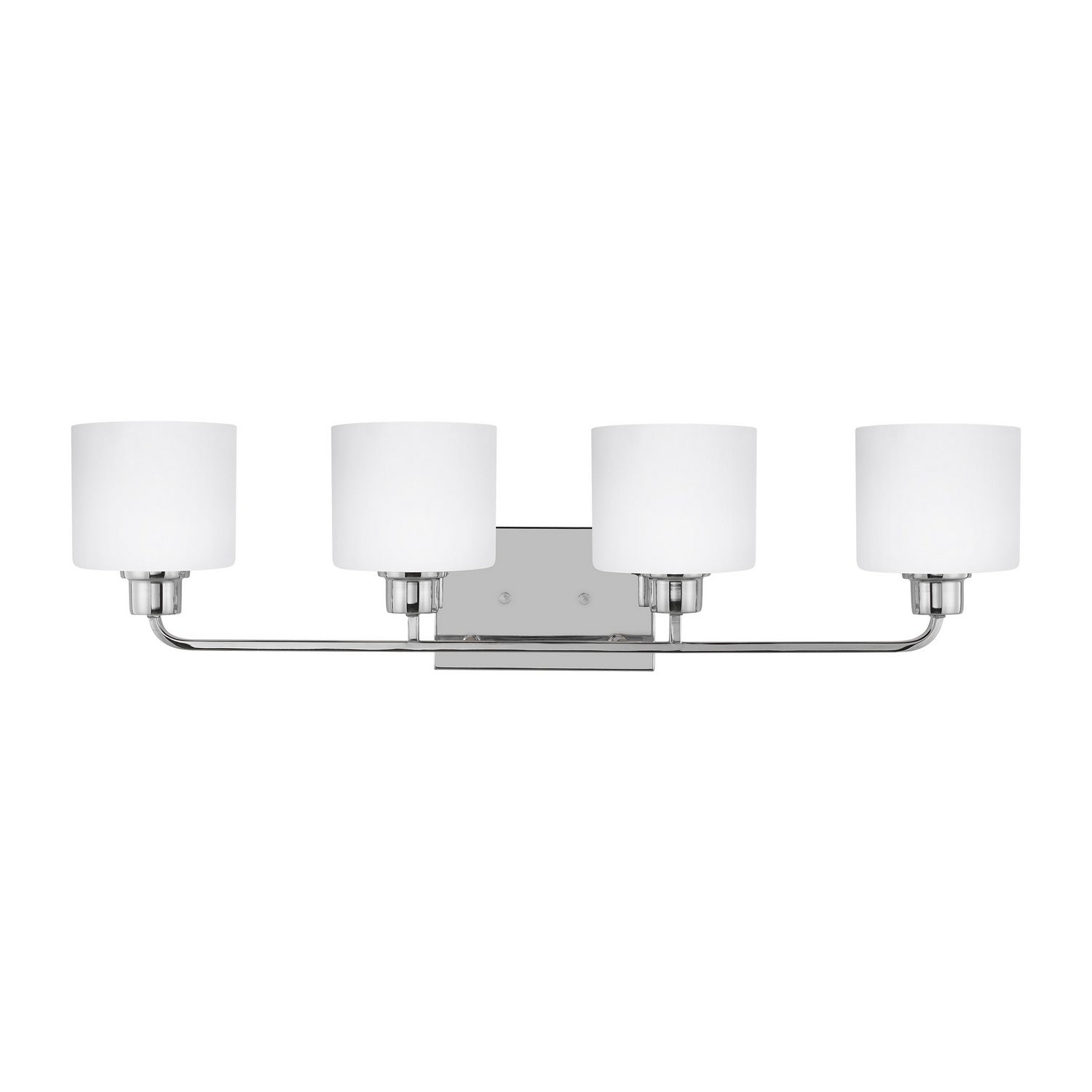 Generation Lighting. - 4428804-05 - Four Light Wall / Bath - Canfield - Chrome