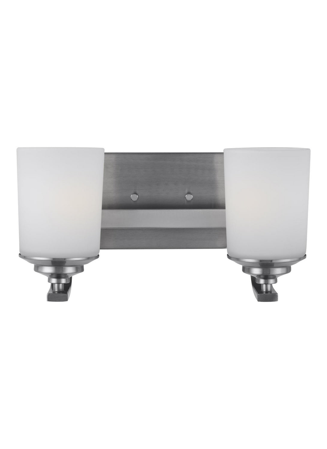 Generation Lighting. - 4430702EN3-962 - Two Light Wall / Bath - Kemal - Brushed Nickel