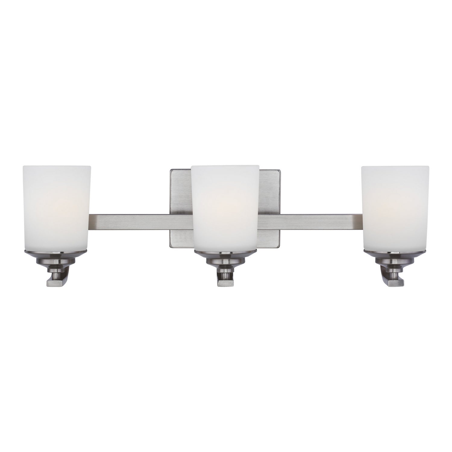 Generation Lighting. - 4430703-962 - Three Light Wall / Bath - Kemal - Brushed Nickel