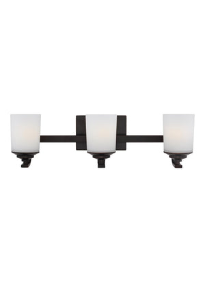 Generation Lighting. - 4430703EN3-710 - Three Light Wall / Bath - Kemal - Bronze