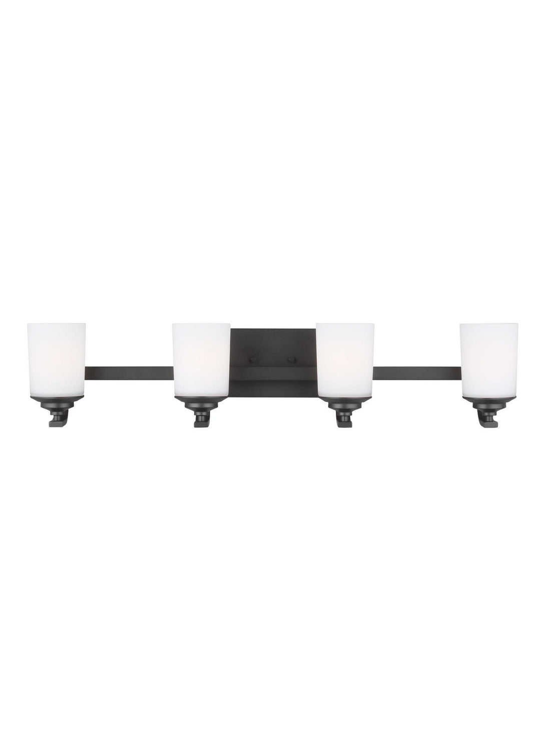 Generation Lighting. - 4430704EN3-112 - Four Light Wall / Bath - Kemal - Midnight Black