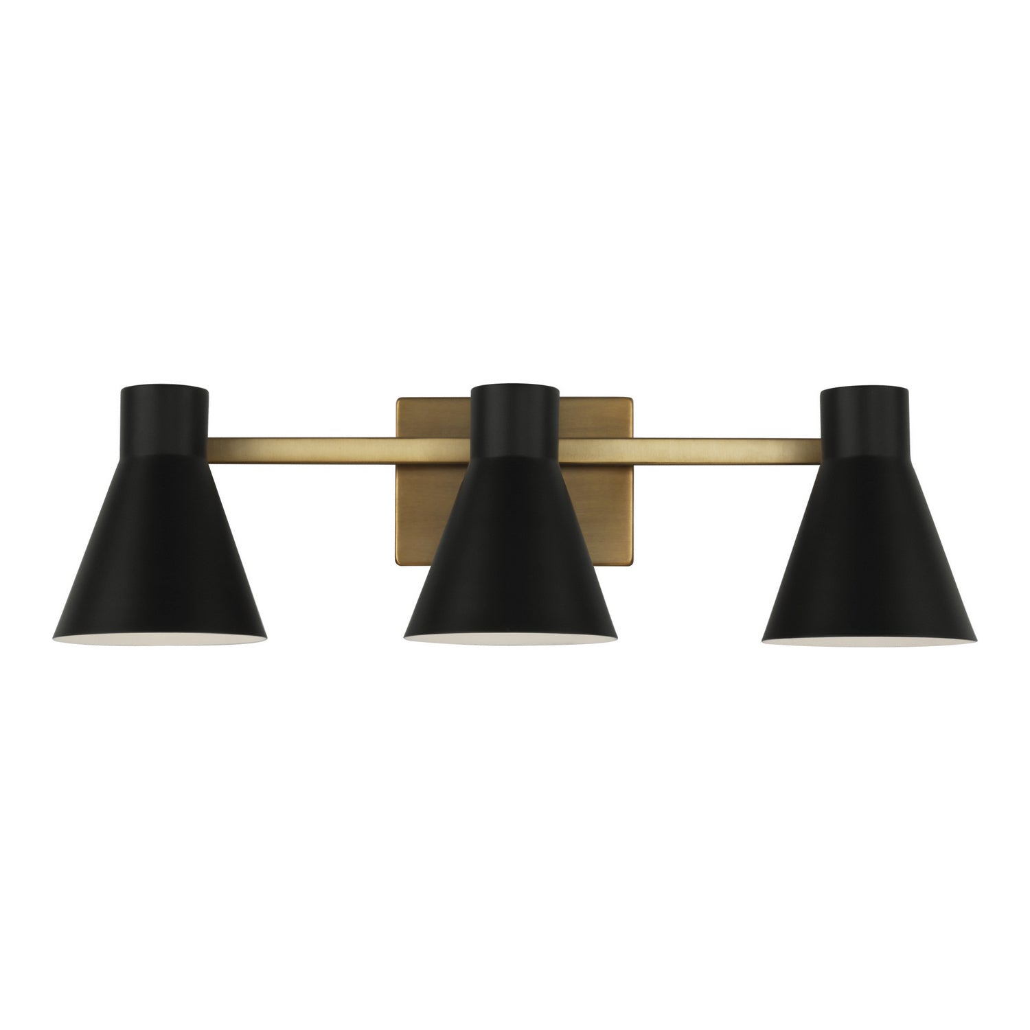 Generation Lighting. - 4441303-848 - Three Light Wall / Bath - Towner - Satin Brass