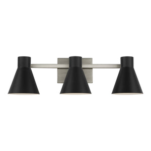 Generation Lighting. - 4441303-962 - Three Light Wall / Bath - Towner - Brushed Nickel