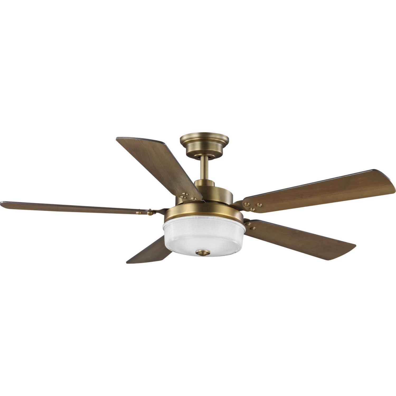 Progress Lighting - P2578-16330K - 52"Ceiling Fan - Tempt - Vintage Brass