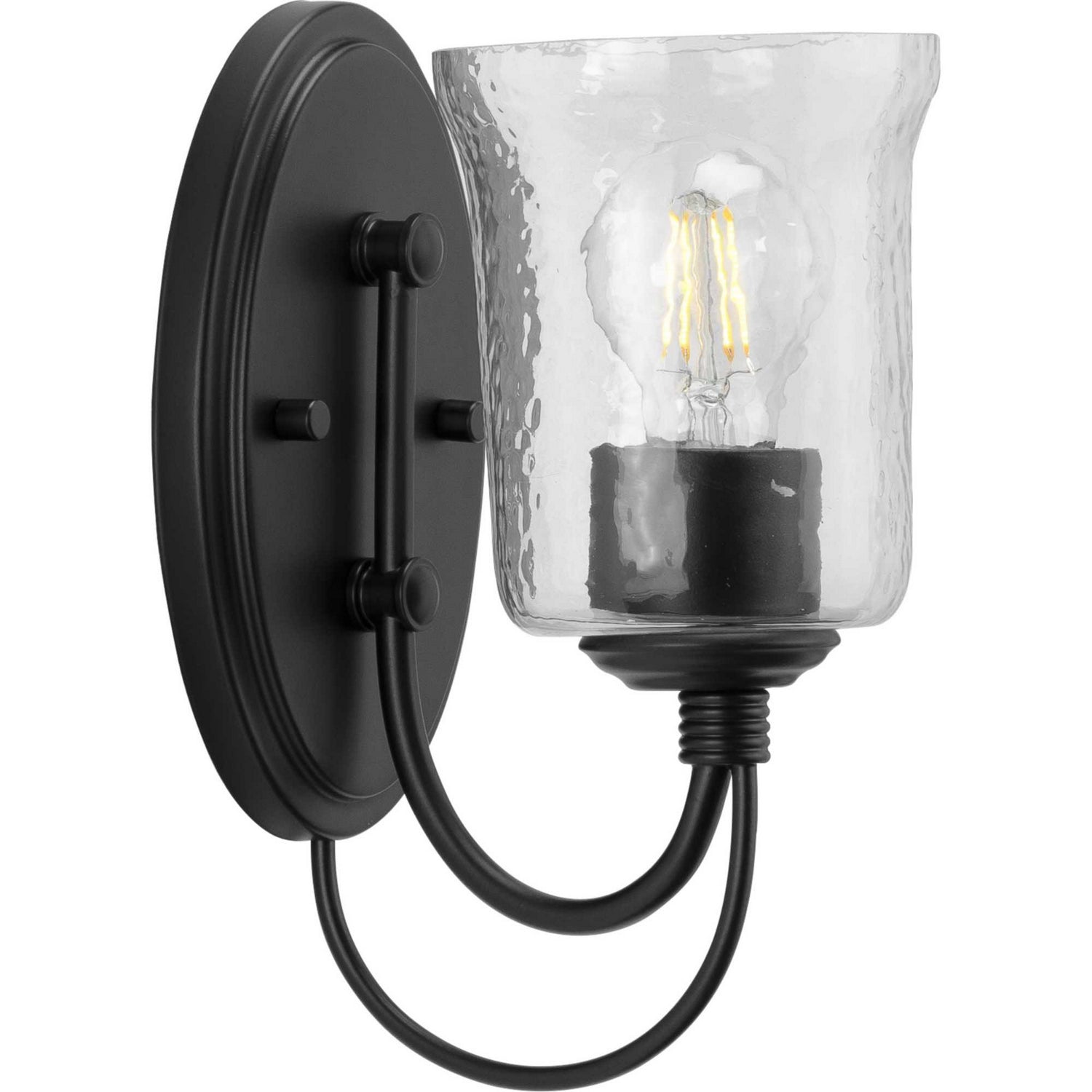 Progress Lighting - P300253-031 - One Light Bath - Bowman - Black