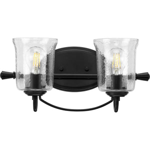 Progress Lighting - P300254-031 - Two Light Bath - Bowman - Black