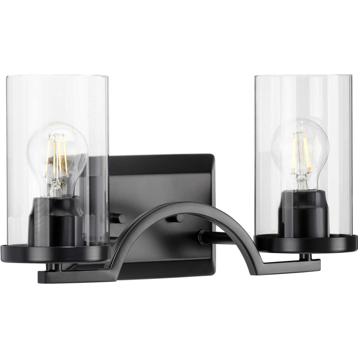 Progress Lighting - P300257-031 - Two Light Bath - Lassiter - Black