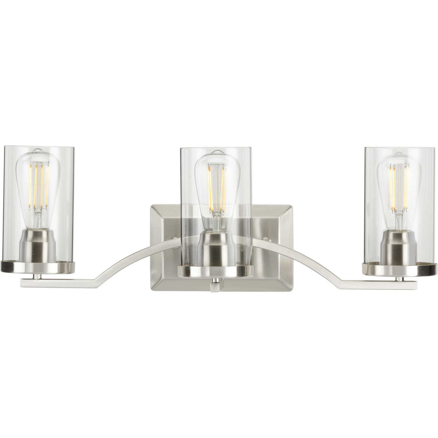 Progress Lighting - P300258-009 - Three Light Bath - Lassiter - Brushed Nickel