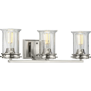 Progress Lighting - P300274-009 - Three Light Bath - Winslett - Brushed Nickel