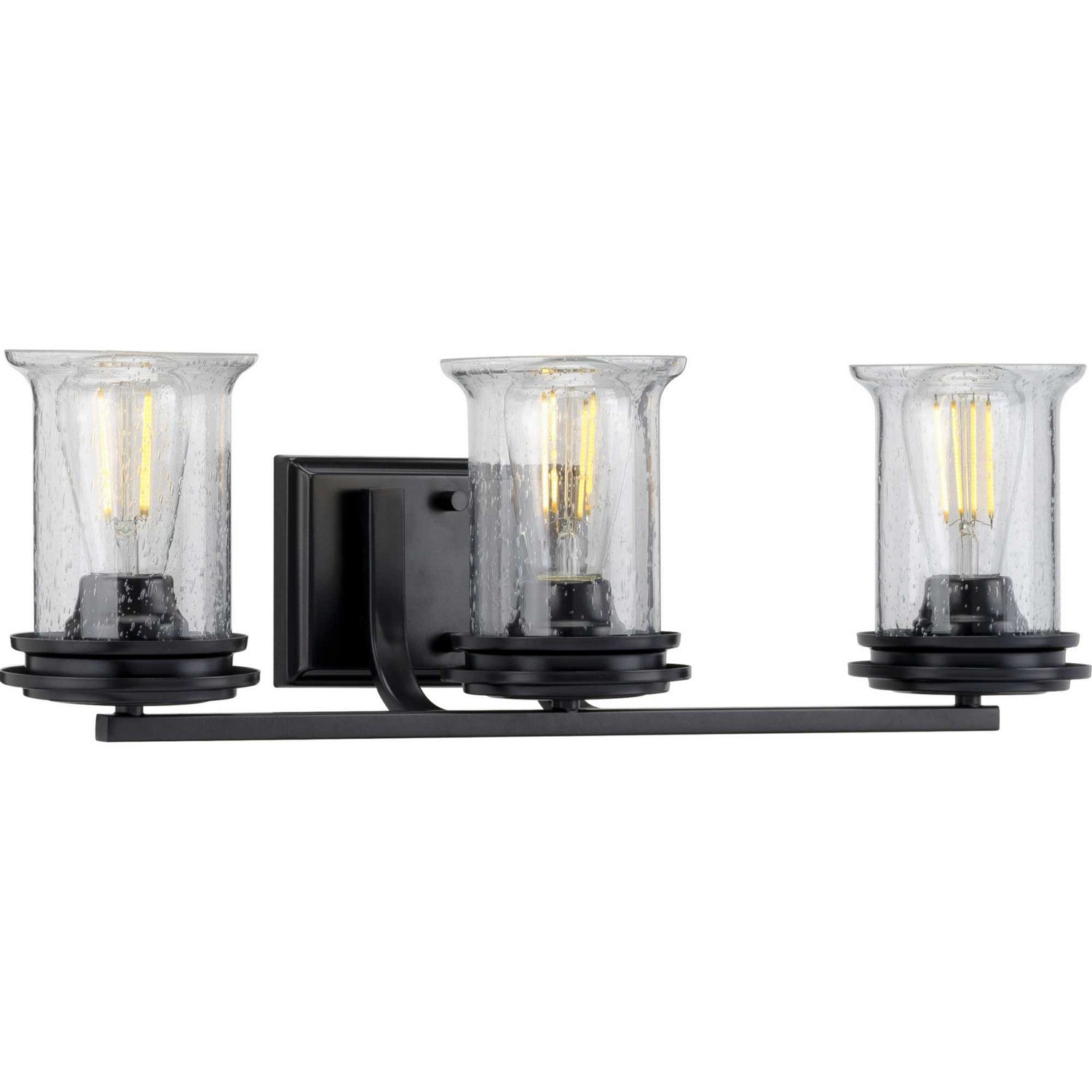 Progress Lighting - P300274-031 - Three Light Bath - Winslett - Black