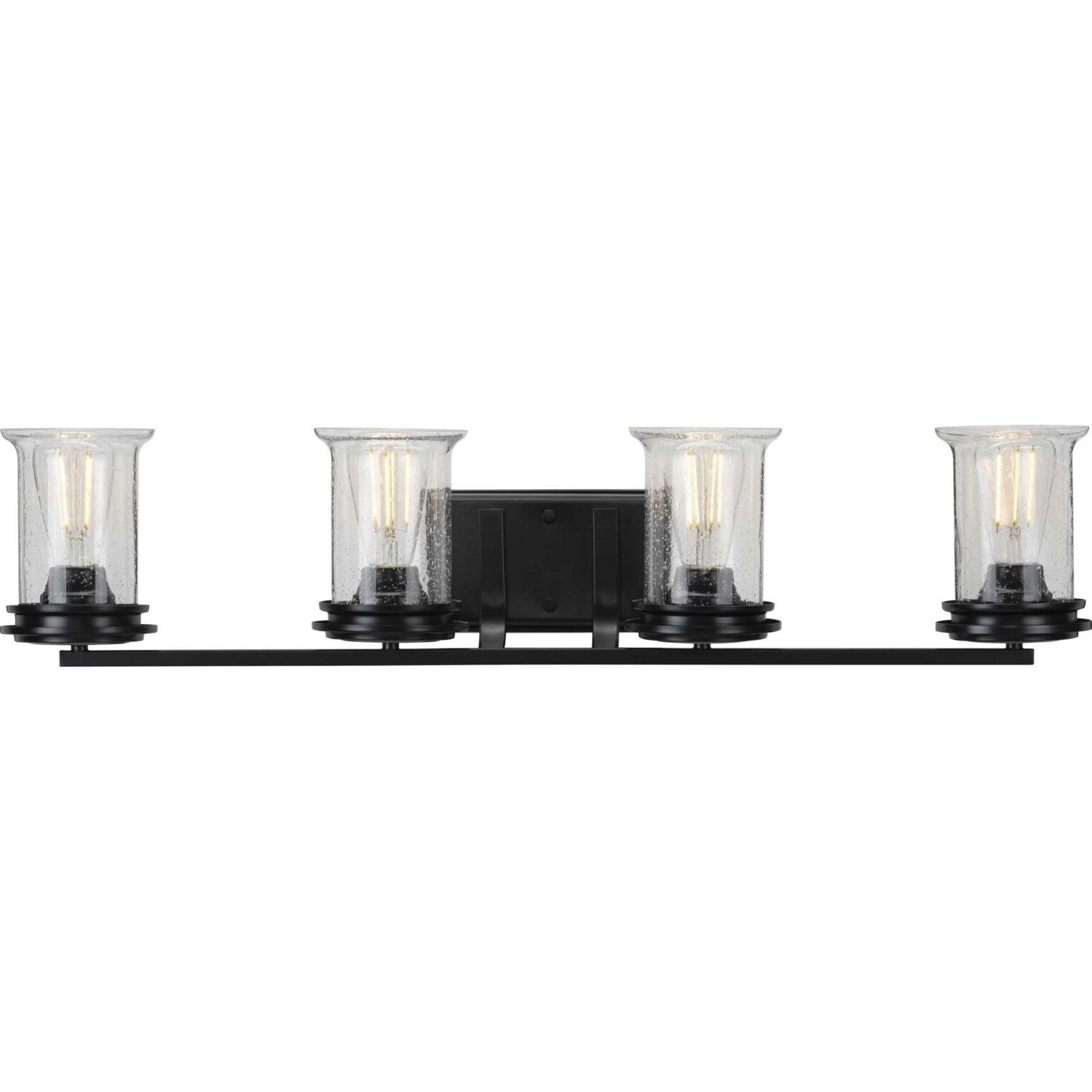 Progress Lighting - P300275-031 - Four Light Bath - Winslett - Black