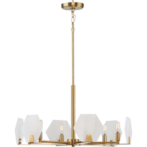 Progress Lighting - P400216-109 - Six Light Chandelier - Rae - Brushed Bronze