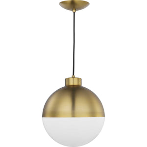 Progress Lighting - P500148-109-30 - LED Pendant - Globe Led - Brushed Bronze