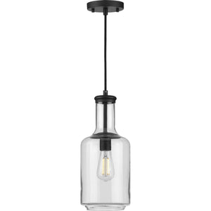 Progress Lighting - P500229-031 - One Light Pendant - Latrobe - Black