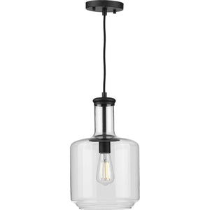 Progress Lighting - P500230-031 - One Light Pendant - Latrobe - Black