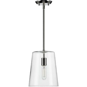 Progress Lighting - P500241-104 - One Light Pendant - Clarion - Polished Nickel