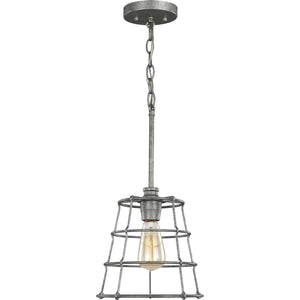 Progress Lighting - P500281-141 - One Light Mini Pendant - Chambers - Galvanized