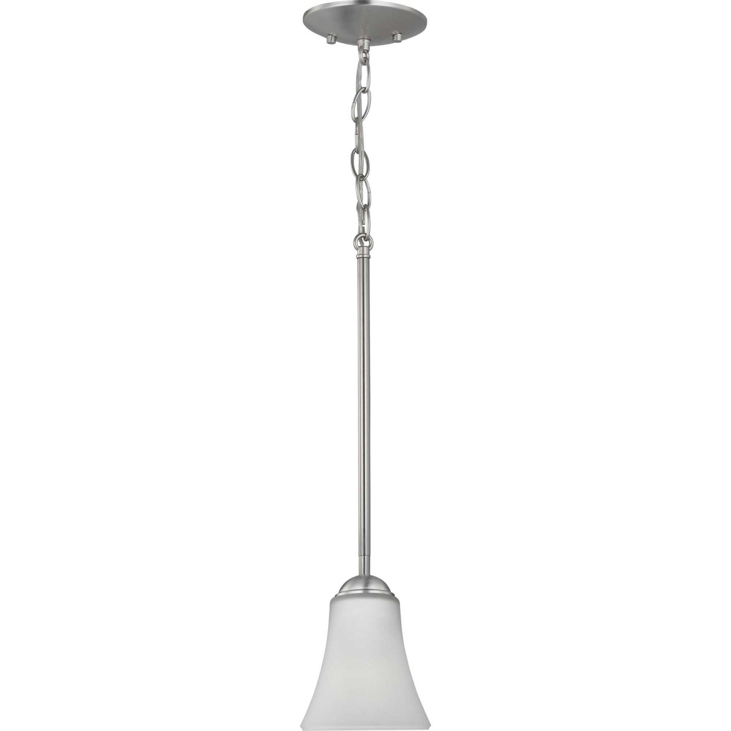 Progress Lighting - P500288-009 - One Light Pendant - Classic - Brushed Nickel