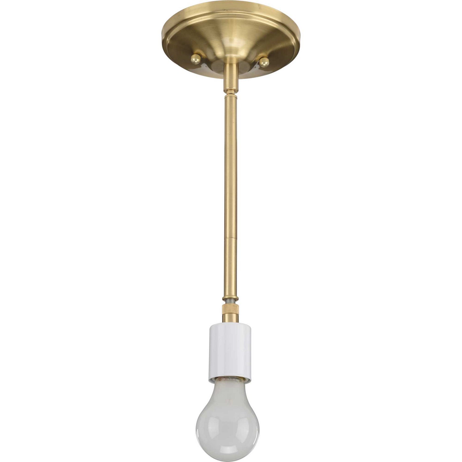 Progress Lighting - P5198-12 - One Light Pendant - Markor - Satin Brass
